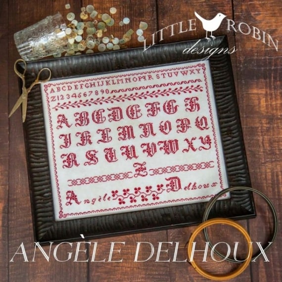 Angele Delhoux - Little Robin Designs - Cross Stitch Chart