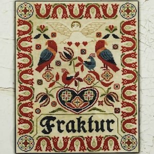 Fraktur - Teresa Kogut - Kreuzstichvorlage