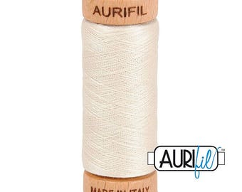 Aurifil 80wt - Silver White 2309