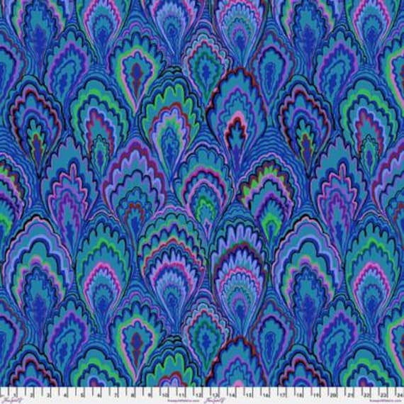 Kaffe Fassett Collective PWGP207 Blue - 1/2yd