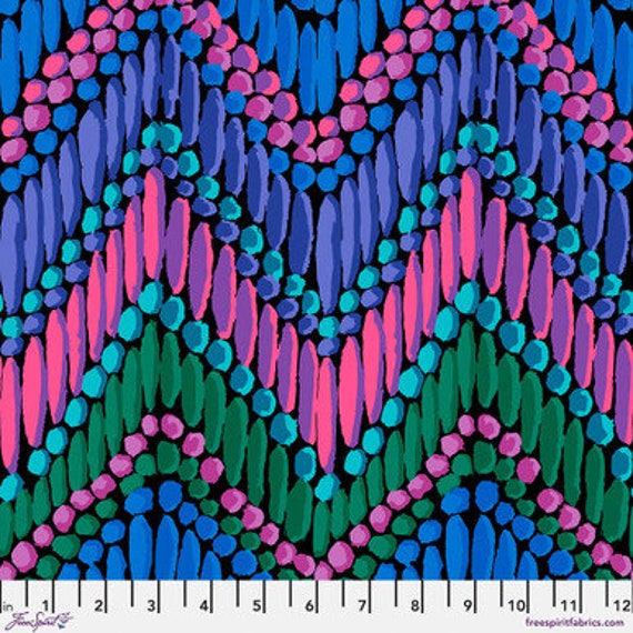 Kaffe Fassett Collective  PWGP191 Dark - 1/2yd