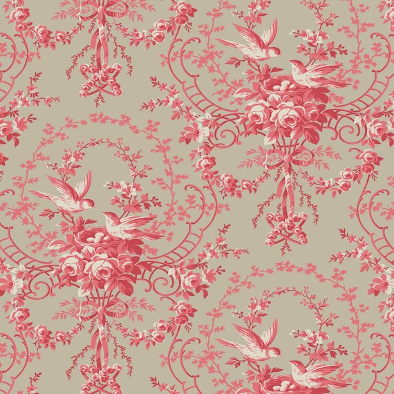 Jardin de Printemps by Kim Hurley of L'Uccello DV6492 - 1/2 yard