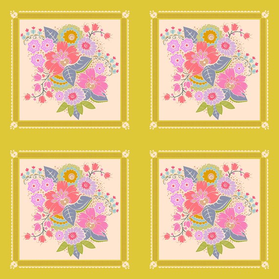 Allegory Square Dance Tart AMT144-71V - Anna Maria Textiles