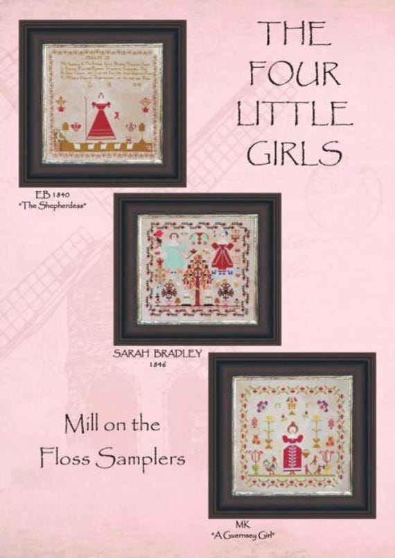 Four Little Girls - Mill on the Floss - Cross Stitch Chart