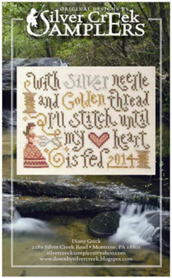 Stitching Feeds My Heart - Silver Creek Samplers - Cross Stitch Chart