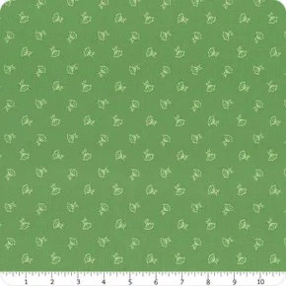 Blue Dahlia R220126 Med Green - 1/2 yard