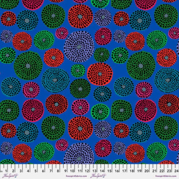 Kaffe Fassett Collective  PWGP193 Blue - 1/2yd