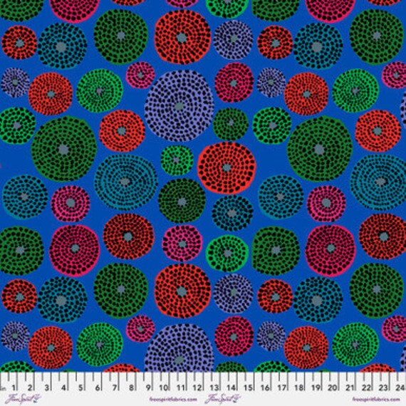 Kaffe Fassett Collective  PWGP193 Blue - 1/2yd