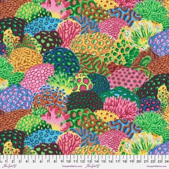 Treasure Island PWSL108 Multi - Phillip Jacobs - 1/2 yard