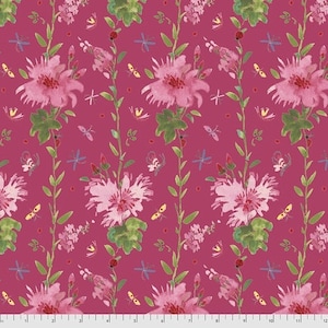 Ladybird PWDF317 Pink - Dena Designs - 1/2 yard