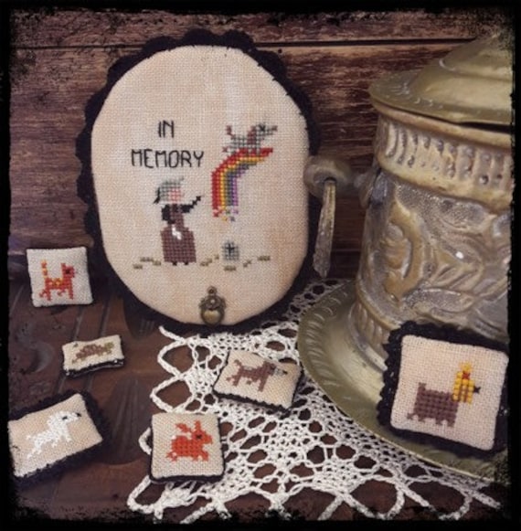 Rainbow Bridge - Fairy Wool in the Wood - Cross Stitch Chart