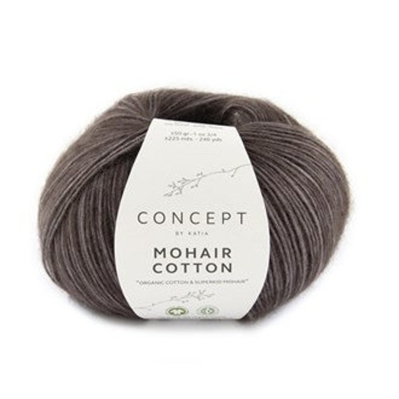 Katia Mohair Cotton col.80 - 4ply/Fingering - 70/30% Cotton/Mohair