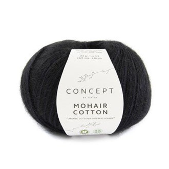 Katia Mohair Cotton col.82 - 4ply/Fingering - 70/30% Cotton/Mohair
