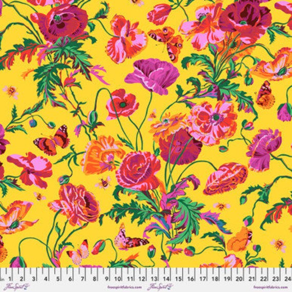 Kaffe Fassett PWPJ116 Yellow - 1/2 yard