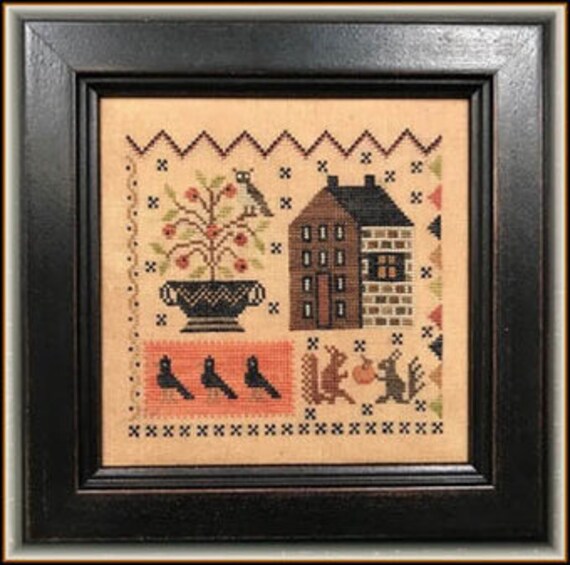 Crow's Corner - Scarlett House - Cross Stitch Chart