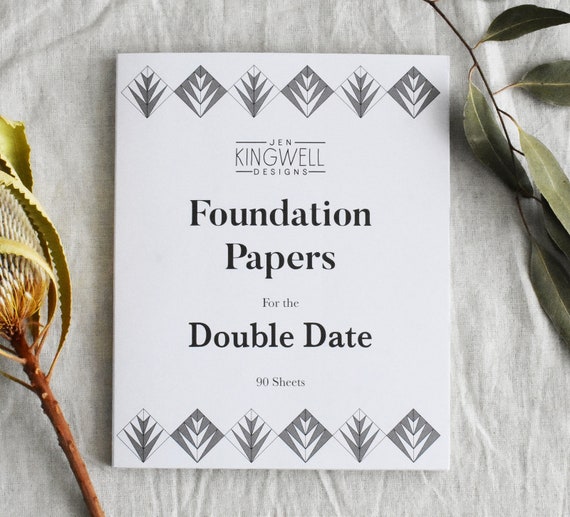 Double Date - Jen Kingwell - Foundation Papers