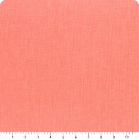 TILDA Chambray - Coral 160014 - Fat Quarter