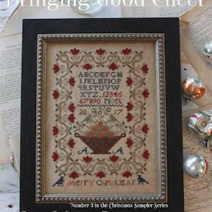 Bringing Good Cheer - Blackbird Designs - Cross stitch chart