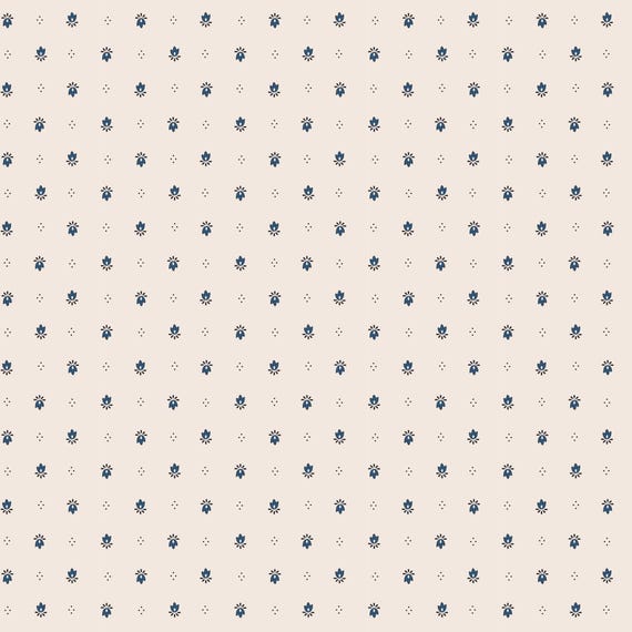 Forget-Me-Not Rose by Emma Newman - DV6831 - 1/2 yard