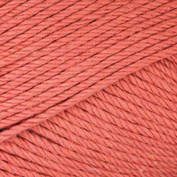 Fiddlesticks Posie 016 Coral - 100% Cotton - 4 ply Fingering