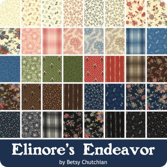 Elinore's Endeavor by Betsy Chutchian - 40 x Fat 8ths