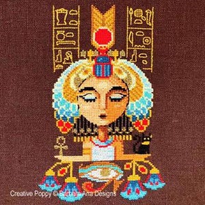 Dreaming Cleo - Barbara Ana Designs - Cross Stitch Chart