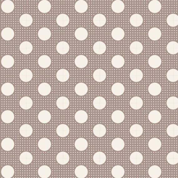 TILDA Medium Dots Grey 130012 - 1/4 yard