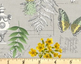 Fern Garden Montage Grey 2072S