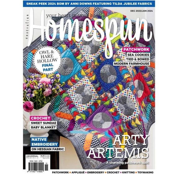 Homespun Magazine Dec 23/Jan 24