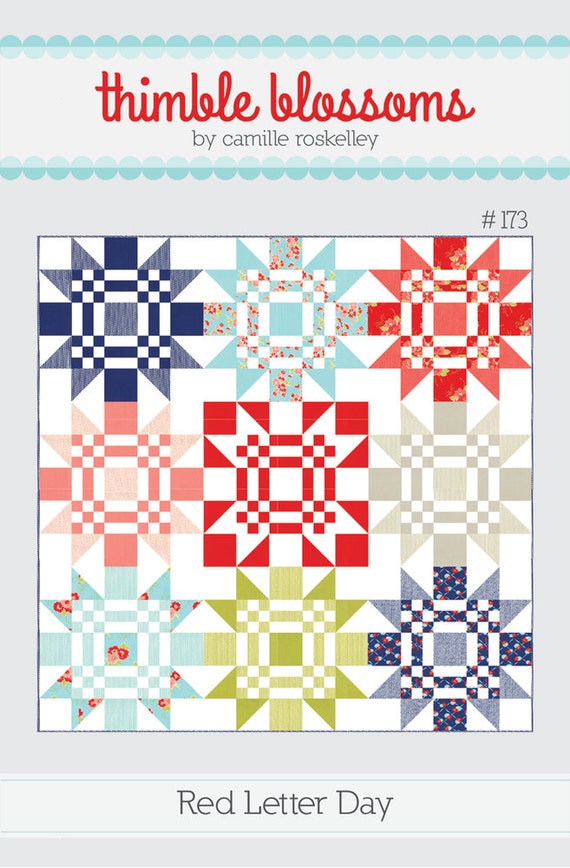 Red Letter Day by Thimble Blossoms - Quilt Pattern