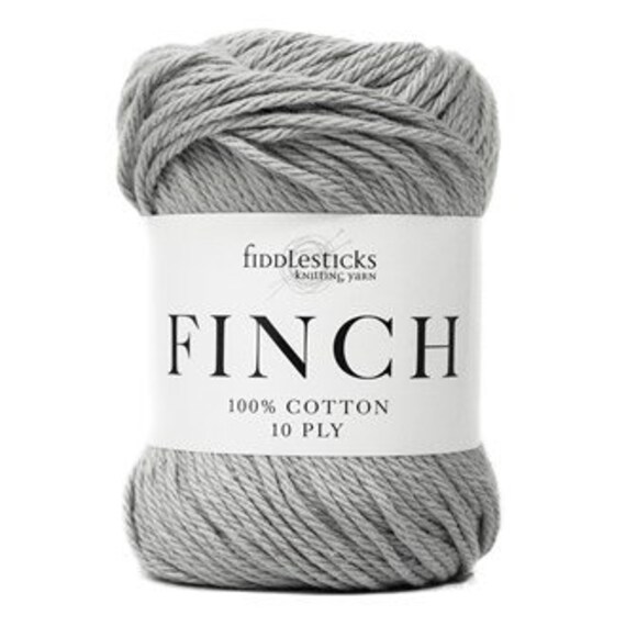 FIddlesticks Finch - 6215 Silver - 100% Cotton