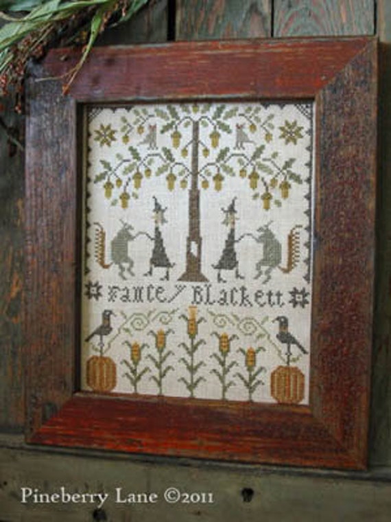 Fancey Blackett The Harvest Dance - Pineberry Lane - Cross Stitch Chart