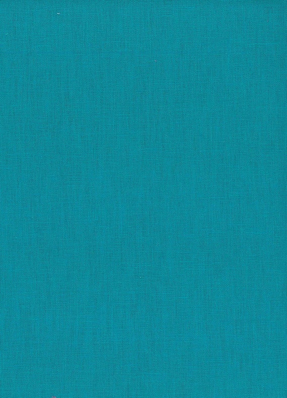 Hanky Linen - Peacock - 56 inch x 1/2yd