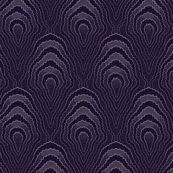 Reminiscence by Andover A334P - 1/2 yard