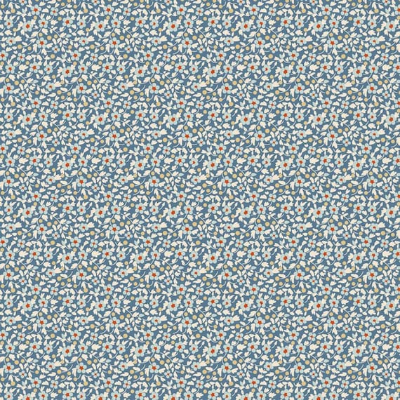 TILDA Brie - Blue 130131 - Fat Quarter