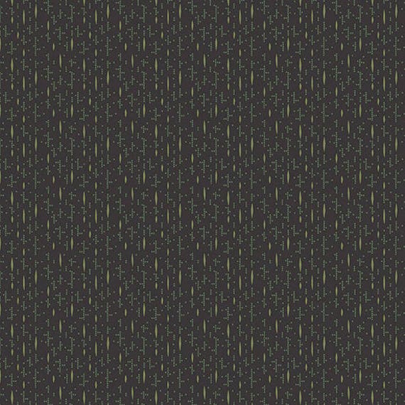Lampblack - Nubby Stripe Green Gold 8478K1