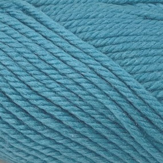 Peppin #4 Aran/Worsted/10ply - 1033 Teal - 100% Wool Superwash