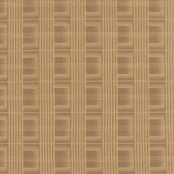 Nurture Check Tan - 1/2 yard
