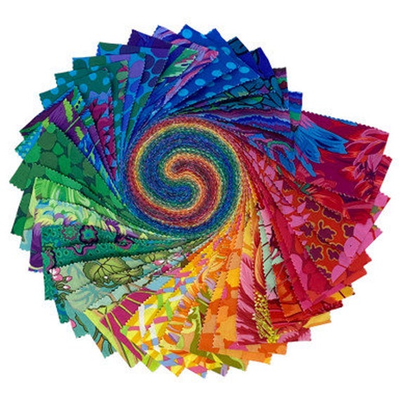 Kaffe Fassett Collective - Rainbow - 40 x 2 1/2inch strips