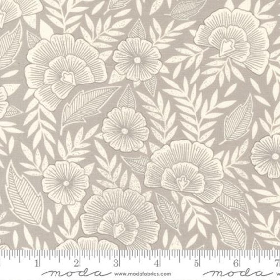 Flower Press by Katharine Watson 330112 - 1/2 yard