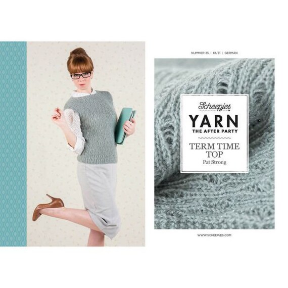 Scheepjes YARN The After Party Booklet No.35 - Term Time Top