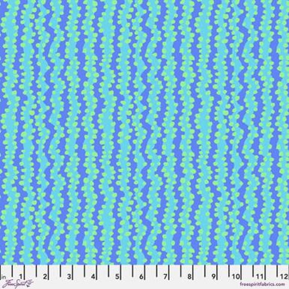 Kaffe Fassett Collective PWBM097 Aqua - 1/2yd