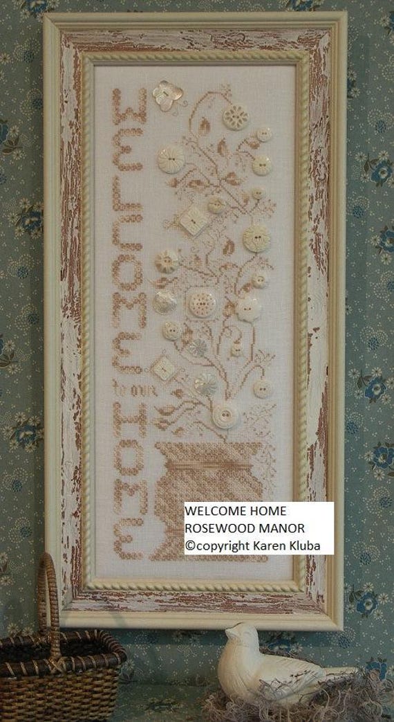 Welcome Home - Rosewood Manor - Chart only