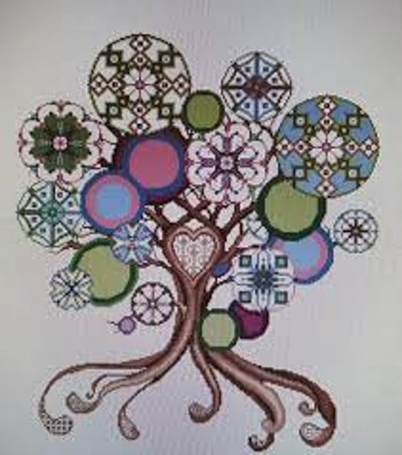 Mandala Multicolor - Serenita di Campagna - Cross Stitch Chart