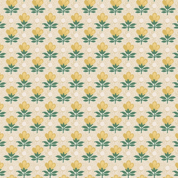 Guinevere by Emma Newman - Clarine Yellow DV7141 - 1/2 yard