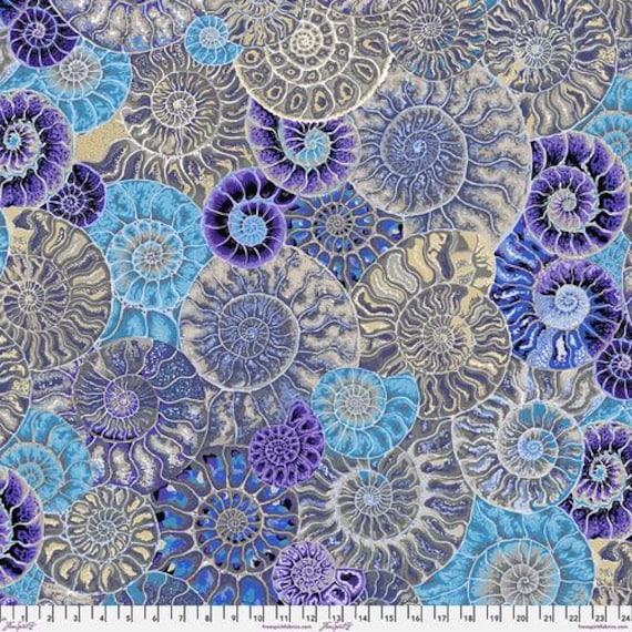 Kaffe Fassett Collective PWPJ128 Blue - 1/2 yard