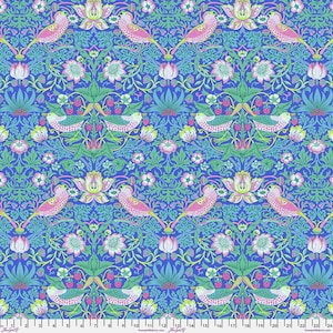 Kaffe x Morris & Co. PWKW013 Blue - 1/2 yard