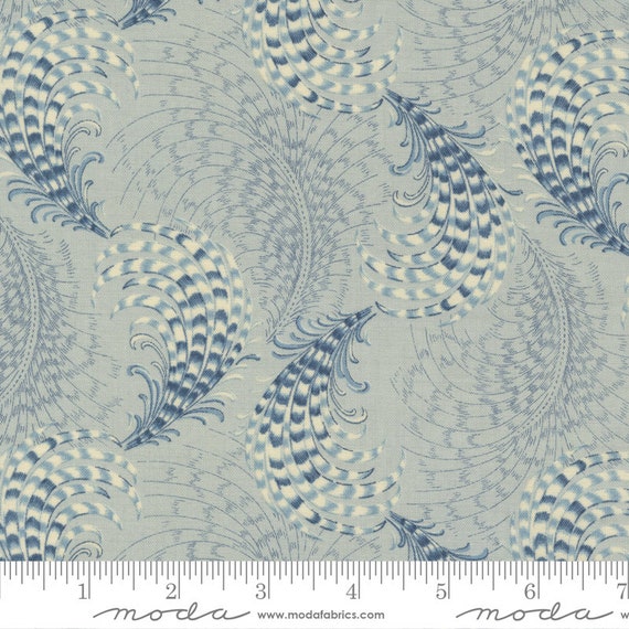 Bleu de France 1393314 - French General - 1/2 yard