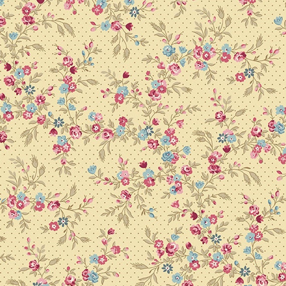 Sienna 689Y - Max and Louise - 1/2yd