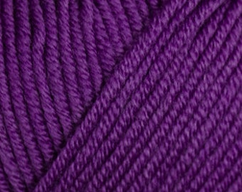 Bellissimo 8 fils - 251 violet - 100 % laine extra fine